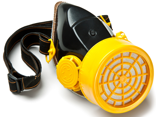 Yellow Respirator